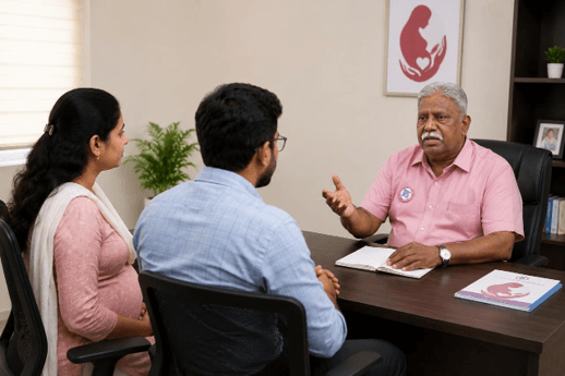 Prabhu, M.Sc. Public Health Professional with Prospective Parents